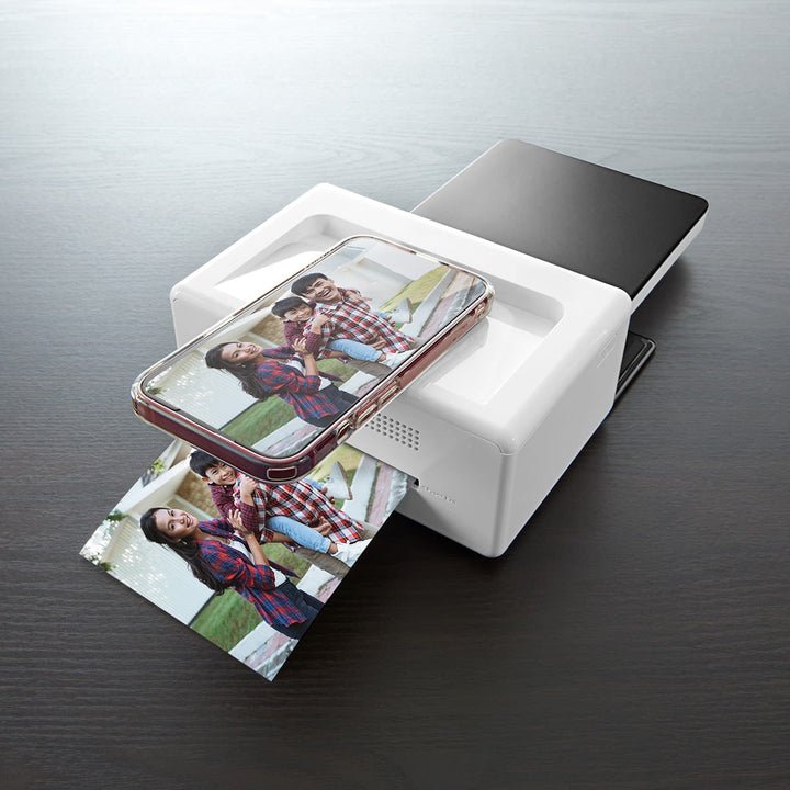 Draagbare kleuren-smartphone-fotoprinter voor directe foto's, compact en draadloos, 4x6