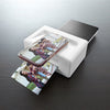 Draagbare kleuren-smartphone-fotoprinter voor directe foto's, compact en draadloos, 4x6