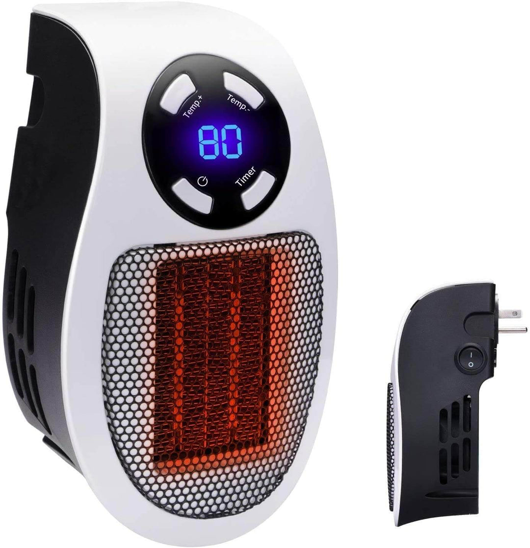 Draagbare kachel 500 W met thermostaat 15–32 °C