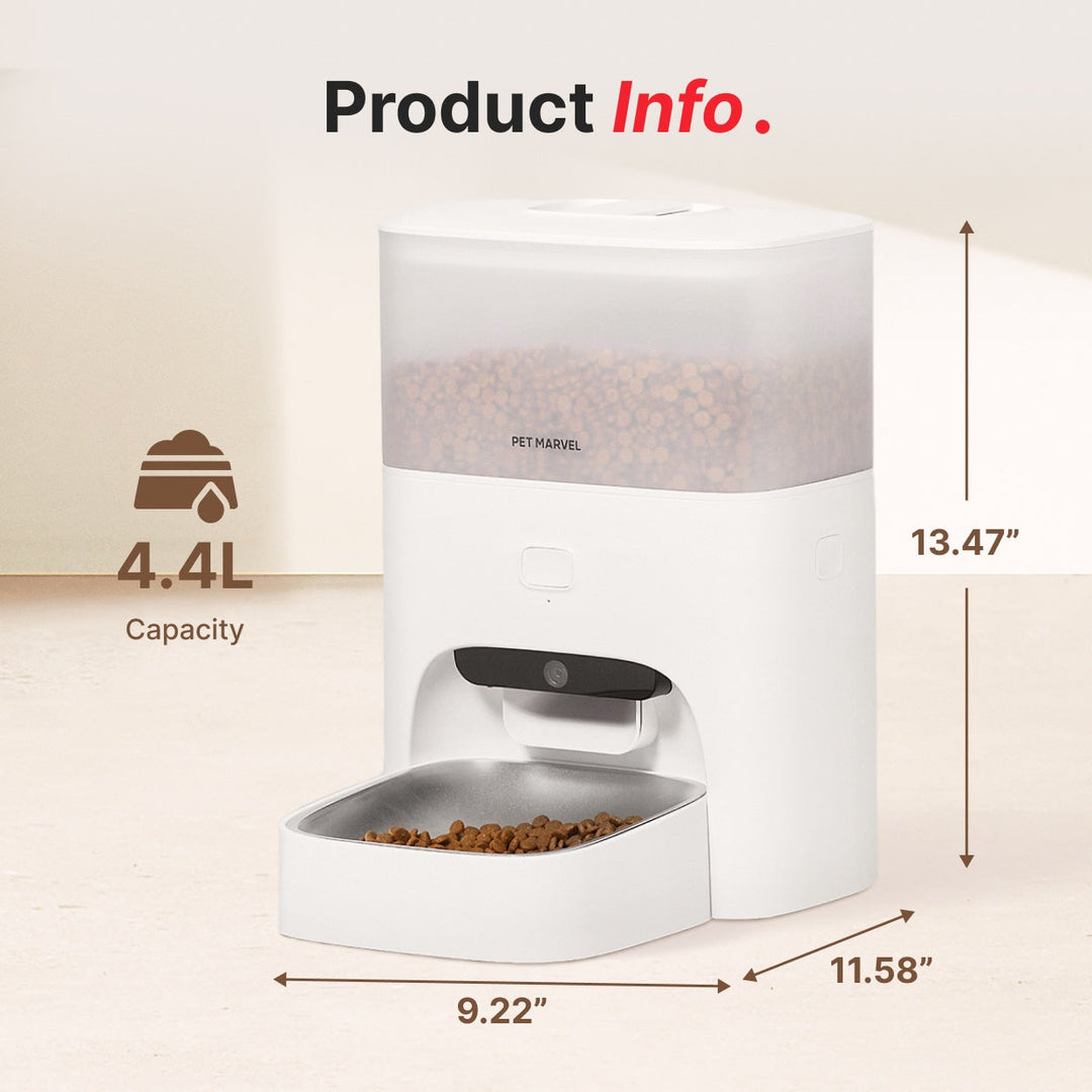 Petdiary – Slimme automatische kattenvoerbak met camera