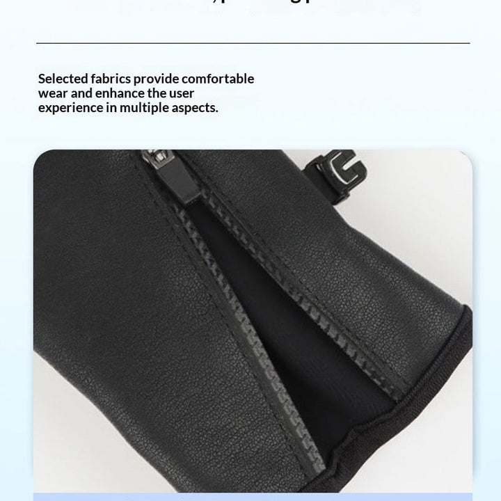 Oplaadbare verwarmde handschoenen met USB-voeding touchscreen-compatibel en antislip handpalm
