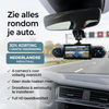 360°-dashcam met 4 camera's, GPS‑tijdstempel en nachtzicht