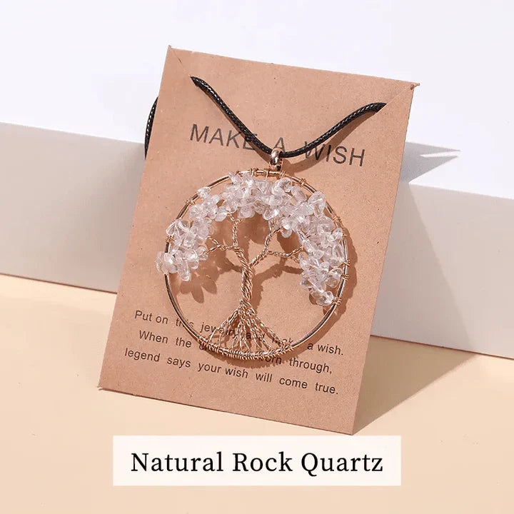 Zeven chakra's levensboom-ketting