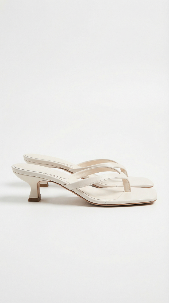 Teenslippers met hak – casual zomersandalen voor dames