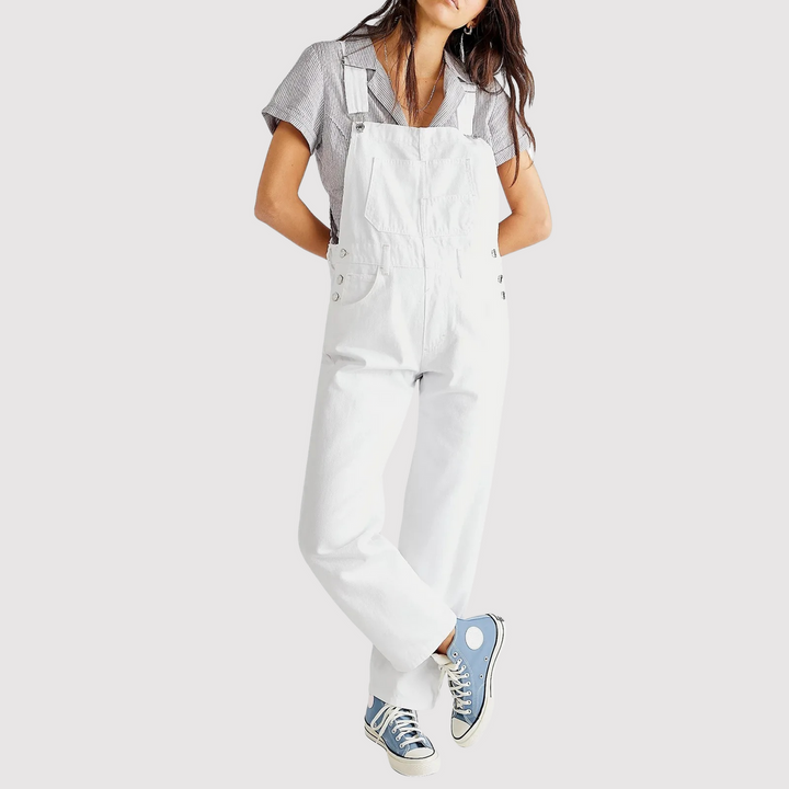 Giada - Denim Tuinbroek voor Dames met Casual Cool Vibe