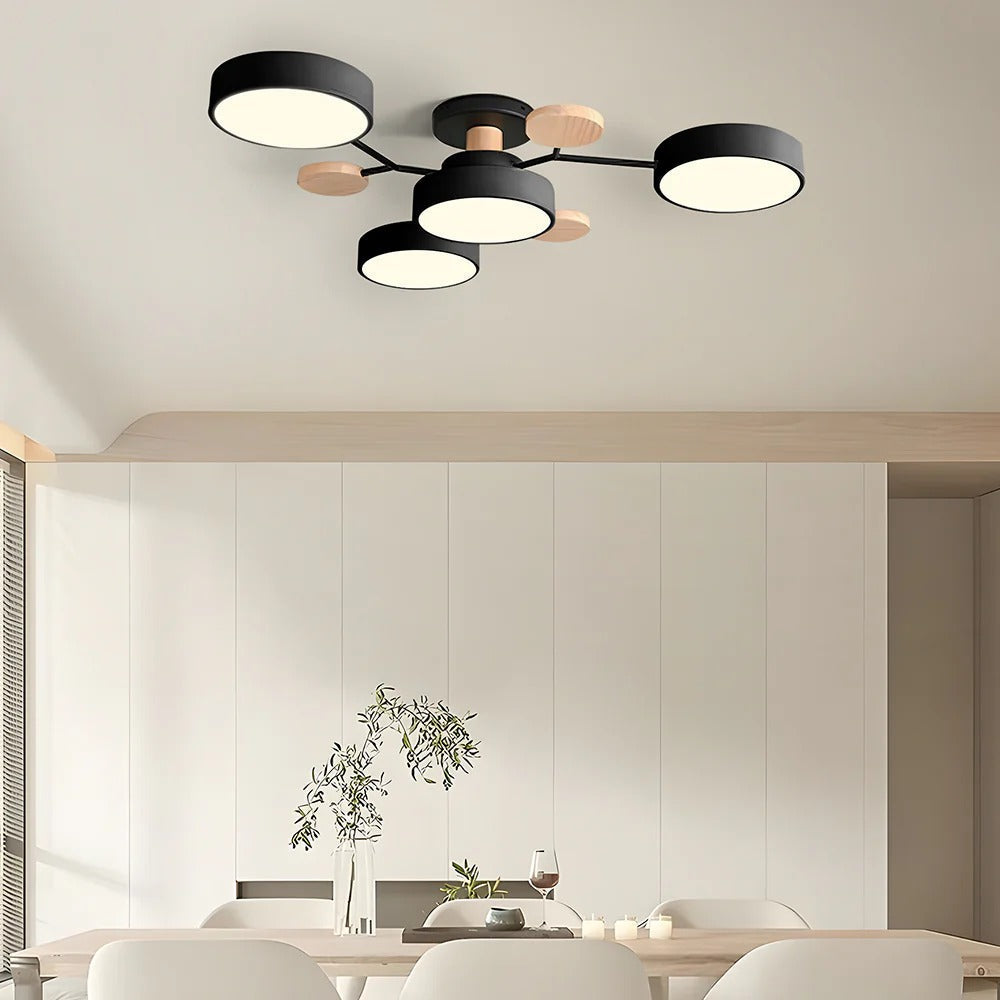 Moderne halo led-plafondlamp