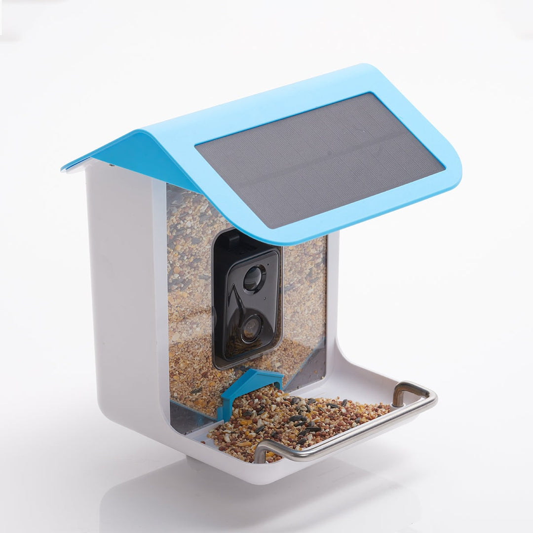 Slimme vogelvoederhuisje camera zonne-energie WIFI waterdicht buiten met video