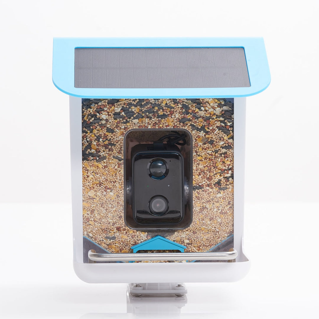 Slimme vogelvoederhuisje camera zonne-energie WIFI waterdicht buiten met video