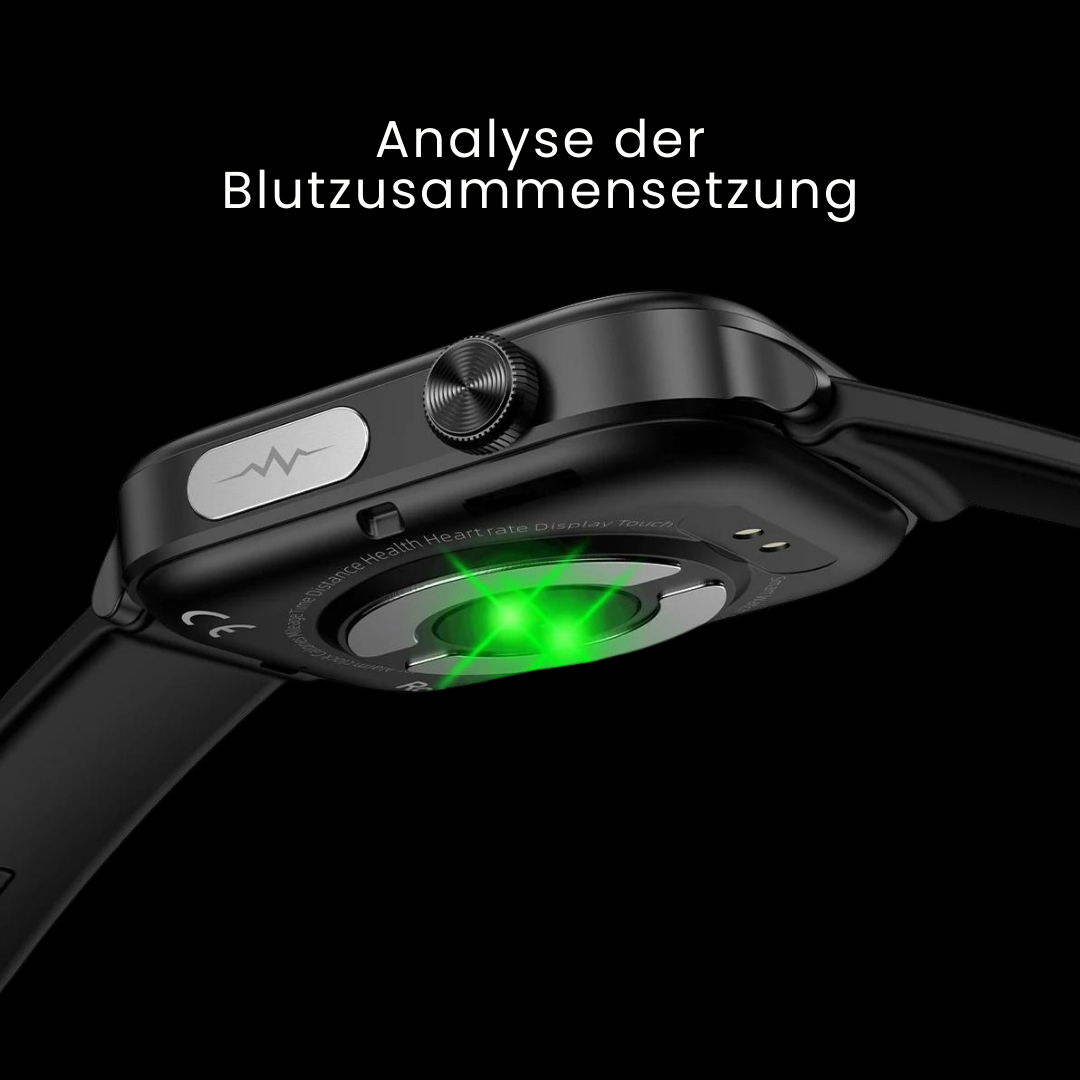 Smartwatch met Bloedglucosemeting & Noodoproep – afbeelding 11