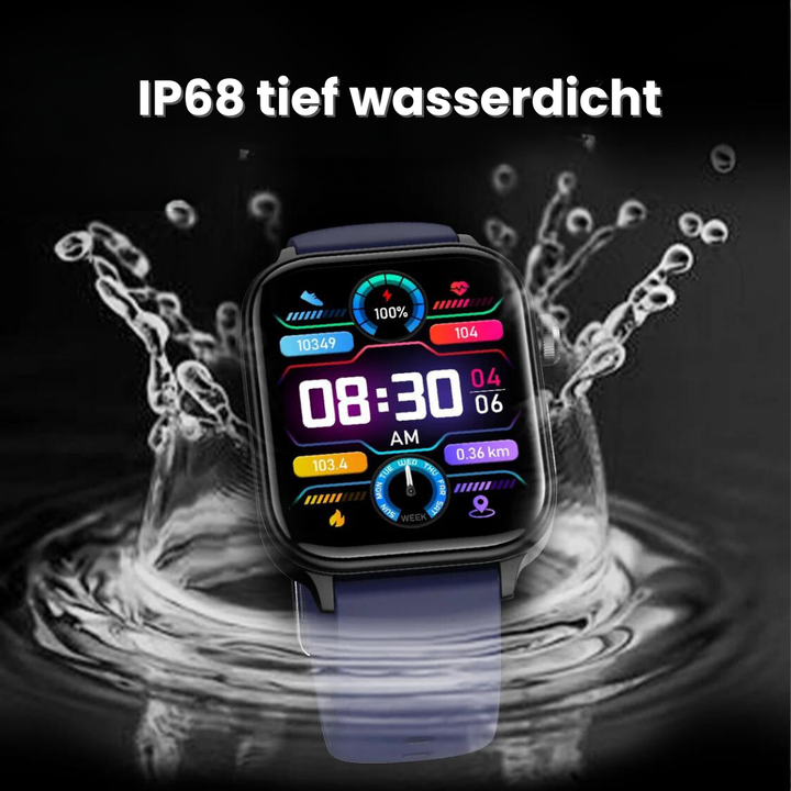 Smartwatch met Bloedglucosemeting & Noodoproep – afbeelding 12