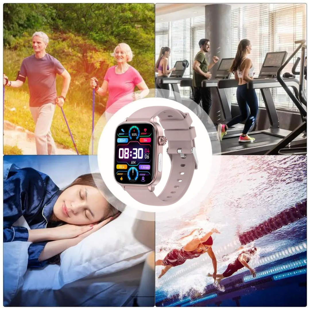 Smartwatch met Bloedglucosemeting & Noodoproep – afbeelding 14