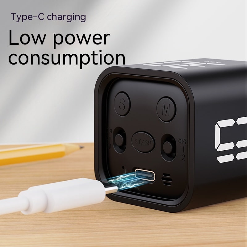 Speedcube-timer digitaal met activering en oplaadbare batterij