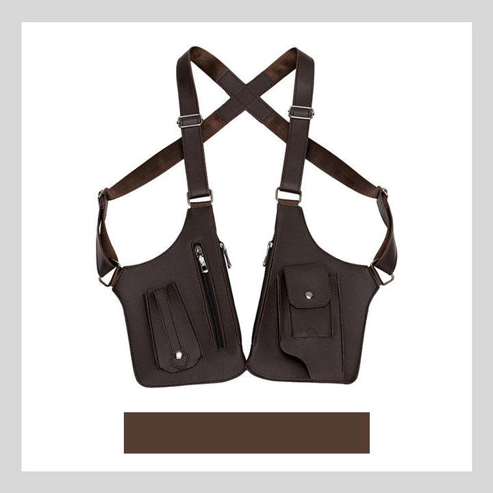 Diefstalbestendige schoudertas voor heren – ShadowCarry Pro
