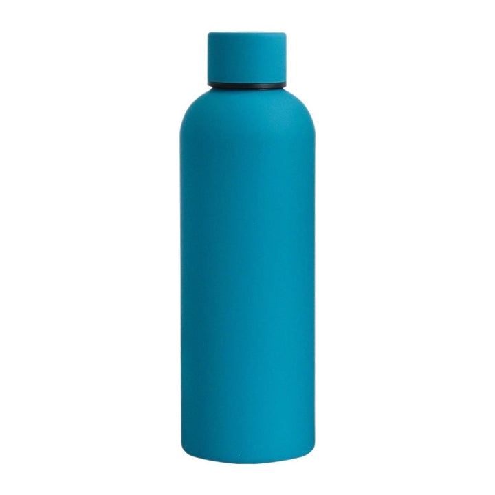 Roestvrijstalen geïsoleerde drinkfles met dubbele wand, matte afwerking, antislip