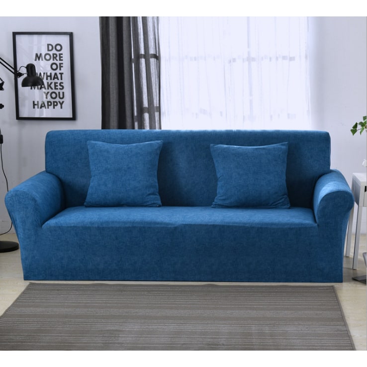 Elastische bankhoes, goed passende driezitsbankhoes met elastisch design en bloemenprint