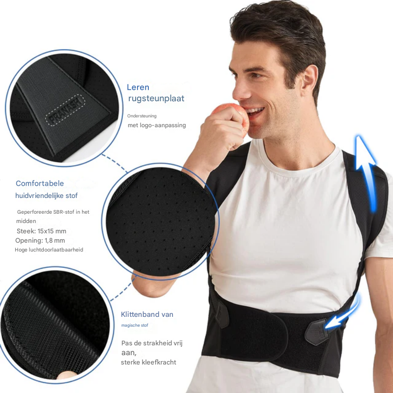 Unisex rugcorrector