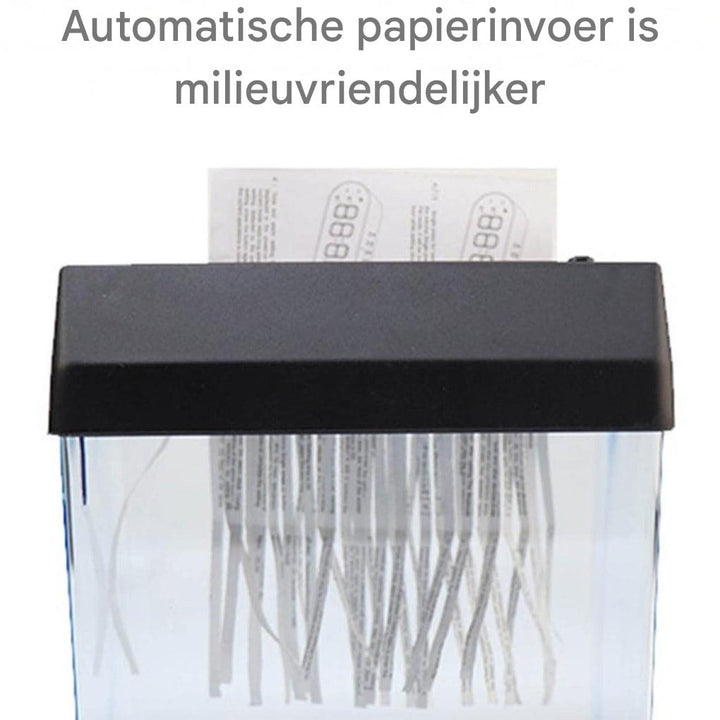 Mini-bureaupapierversnipperaar – compact, stil en efficiënt