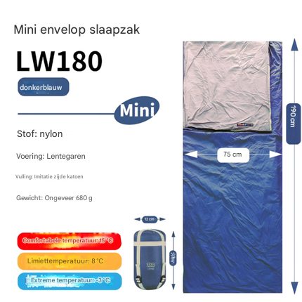 Compacte slaapzak