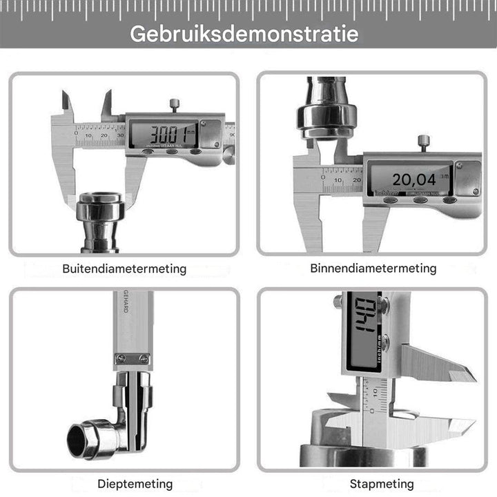 Digitale schuifmaat 150 mm