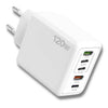 5-poorts USB-wandlader – 2× USB-A + 3× USB-C, Quick Charge 3.0