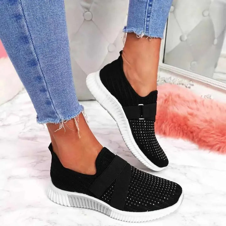Gwen– Elegante T-Strap Flats voor Vrouwen