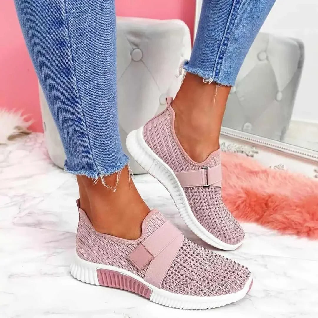 Gwen– Elegante T-Strap Flats voor Vrouwen