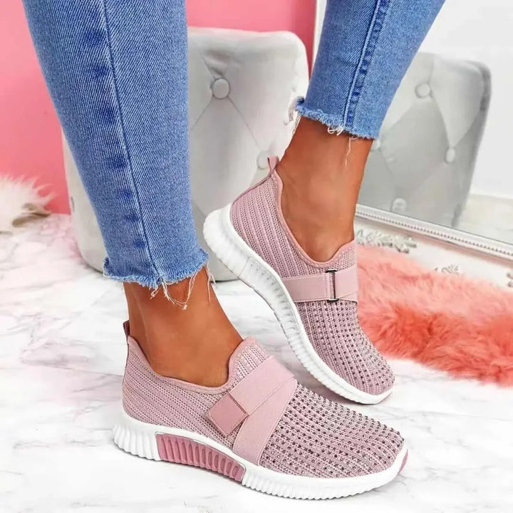 Gwen– Elegante T-Strap Flats voor Vrouwen