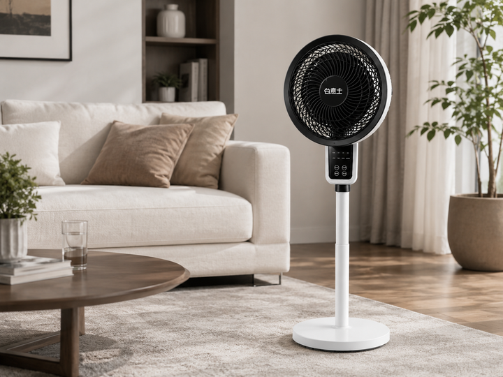 Verstelbare staande ventilator - krachtig en stil
