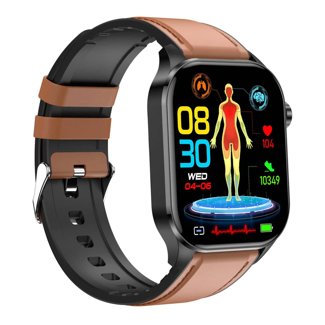 LifeSync – Geavanceerde Smartwatch met EKG, Bloedsuiker- en Bloeddrukmonitoring