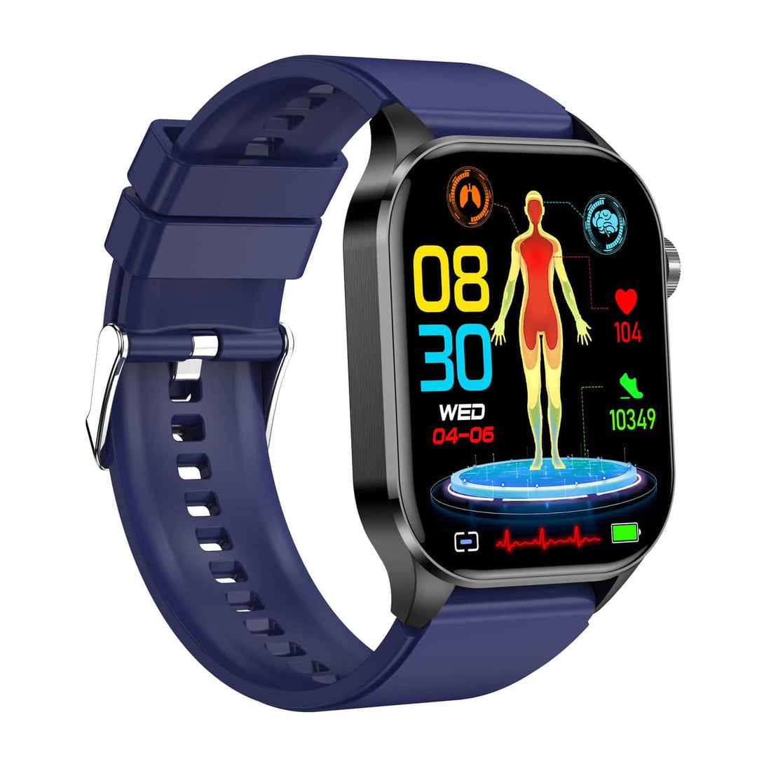LifeSync – Geavanceerde Smartwatch met EKG, Bloedsuiker- en Bloeddrukmonitoring