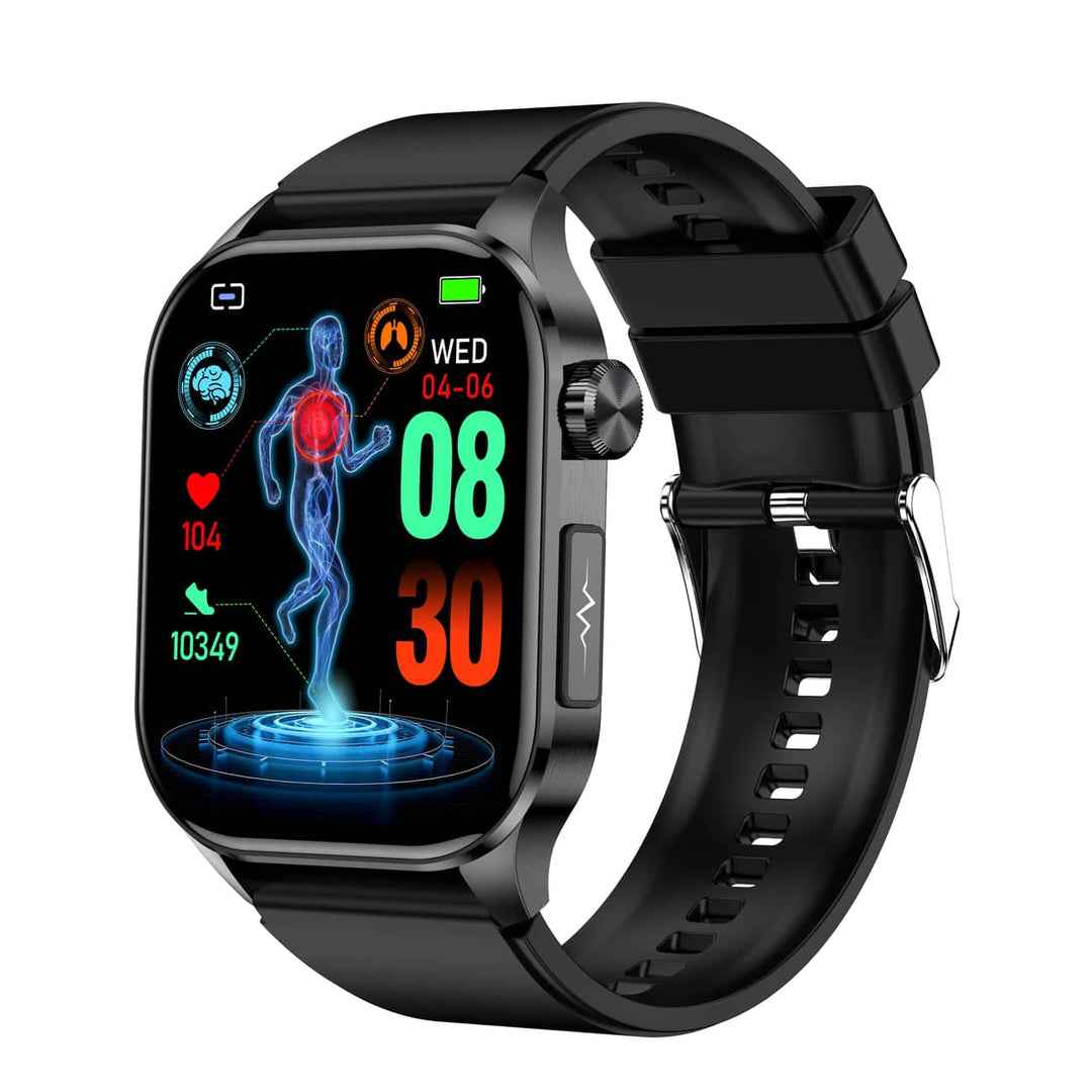LifeSync – Geavanceerde Smartwatch met EKG, Bloedsuiker- en Bloeddrukmonitoring