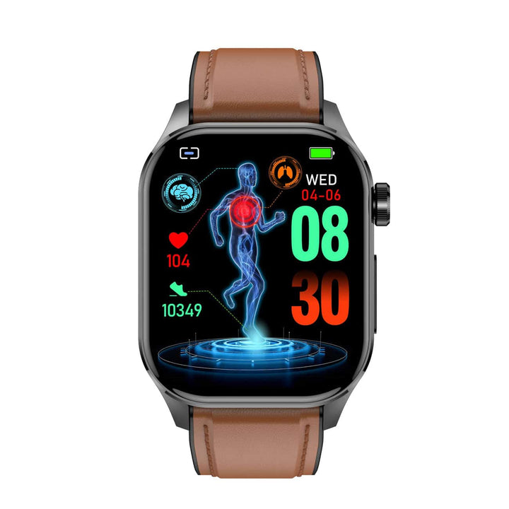 LifeSync – Geavanceerde Smartwatch met EKG, Bloedsuiker- en Bloeddrukmonitoring