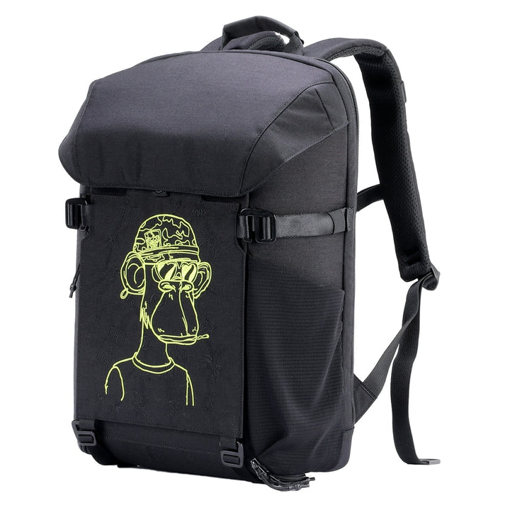 Waterdichte reislaptoprugzak met schoenenvak, zijtoegang en compressiebanden