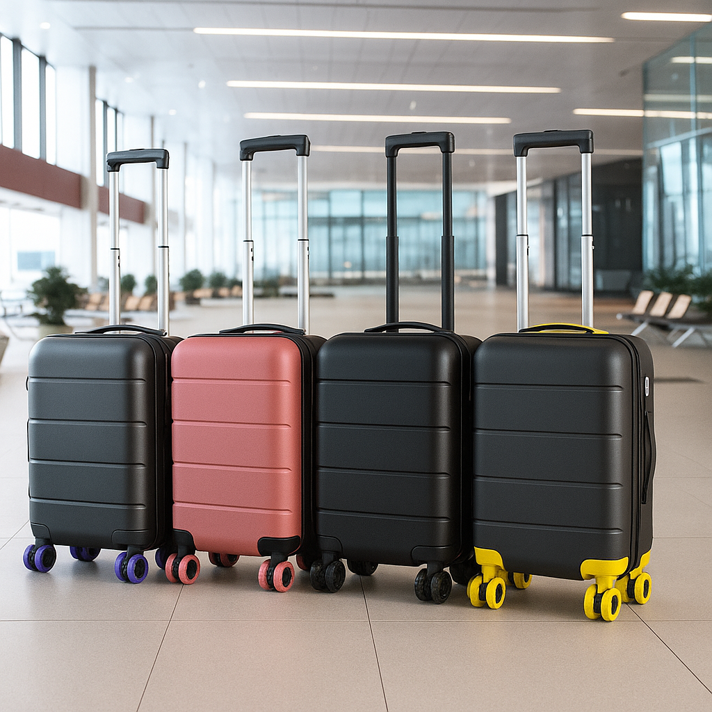 Bagagewielhoesjes siliconen bandenprofiel koffer beschermers