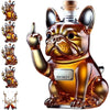 Whiskykaraf glas nieuwigheid Franse bulldog kurk stop
