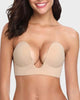 Strapless backless zelfklevende push-up bh