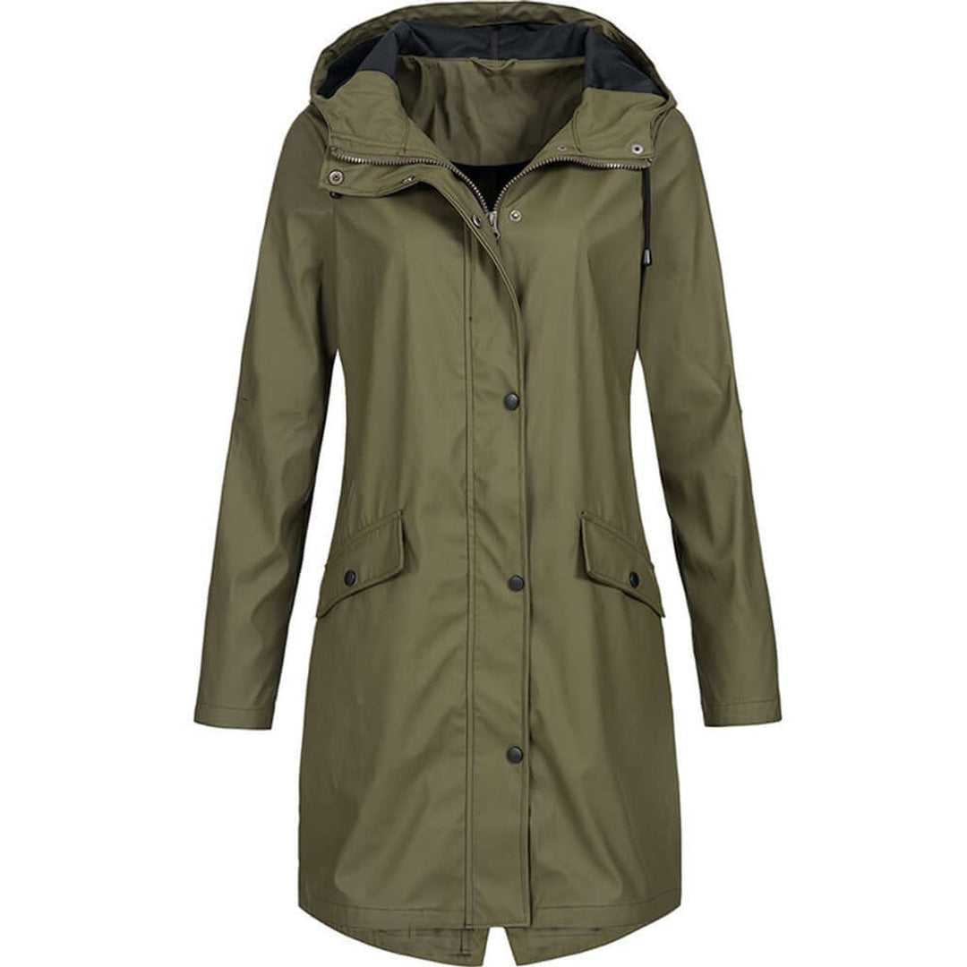 Willow trenchcoat - warm gevoerd met capuchon