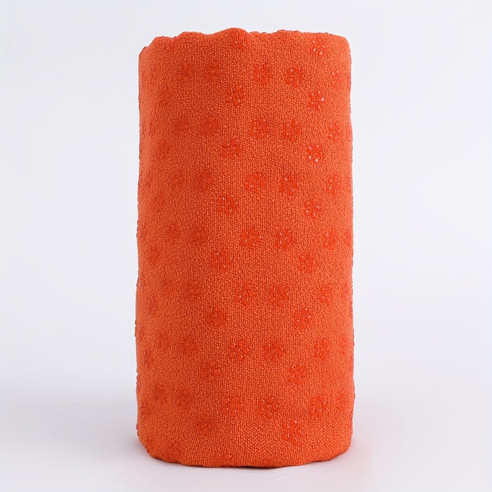Yogamat-handdoek van microvezel, antislip met grip-noppen, 183x63cm