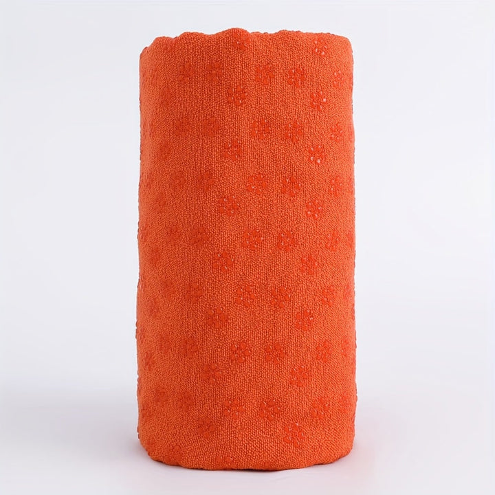 Yogamat-handdoek van microvezel, antislip met grip-noppen, 183x63cm