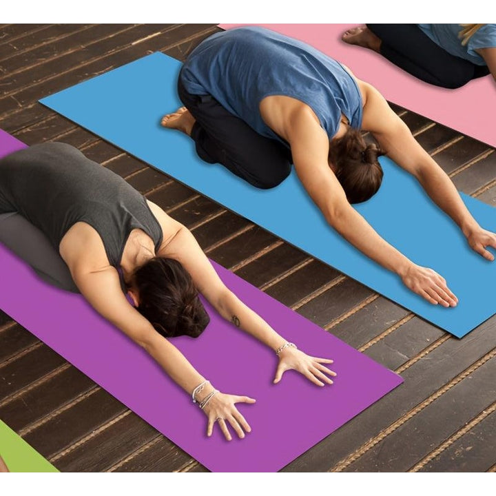 Yogamat-handdoek van microvezel, antislip met grip-noppen, 183x63cm